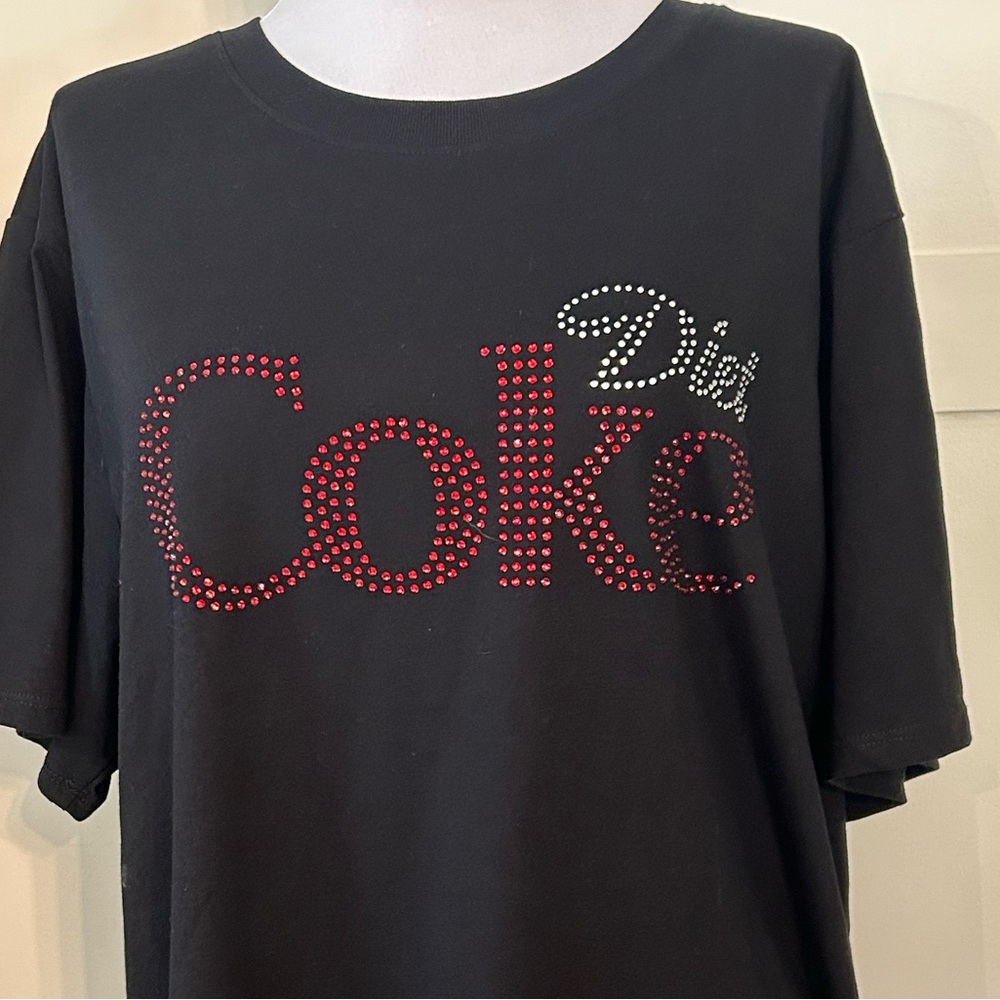 Bejeweled Diet Coke Tshirt NWOT